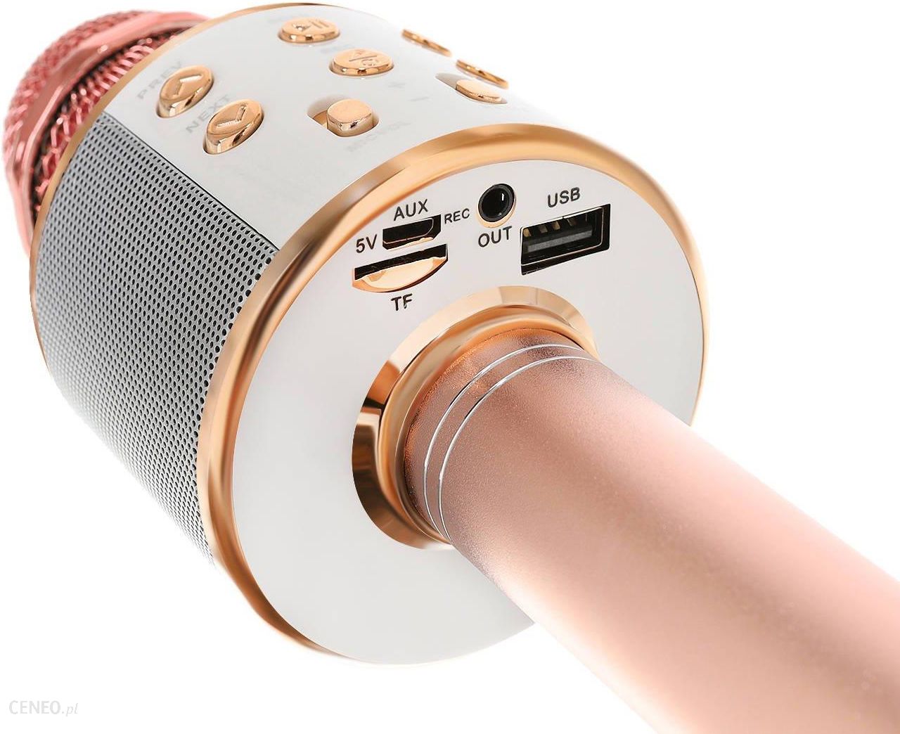 Iso Trade Mikrofon Bezprzewodowy Karaoke Głośnik Bluetooth