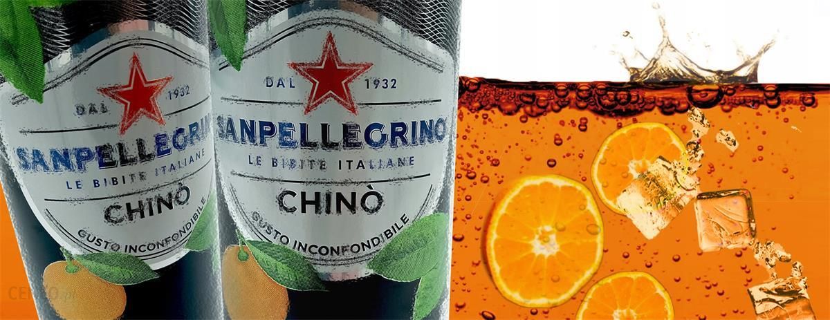  San Pellegrino Chino 330 ml włoski napój w puszce ціна 4.30 zł - фотографія 2