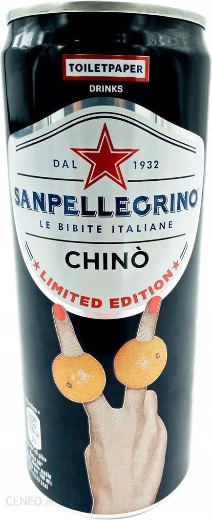 San Pellegrino Chino 330 ml włoski napój w puszce