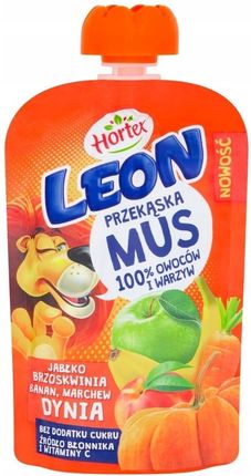 Hortex Leon Mus owocowo-warzywny jabłko 100 g