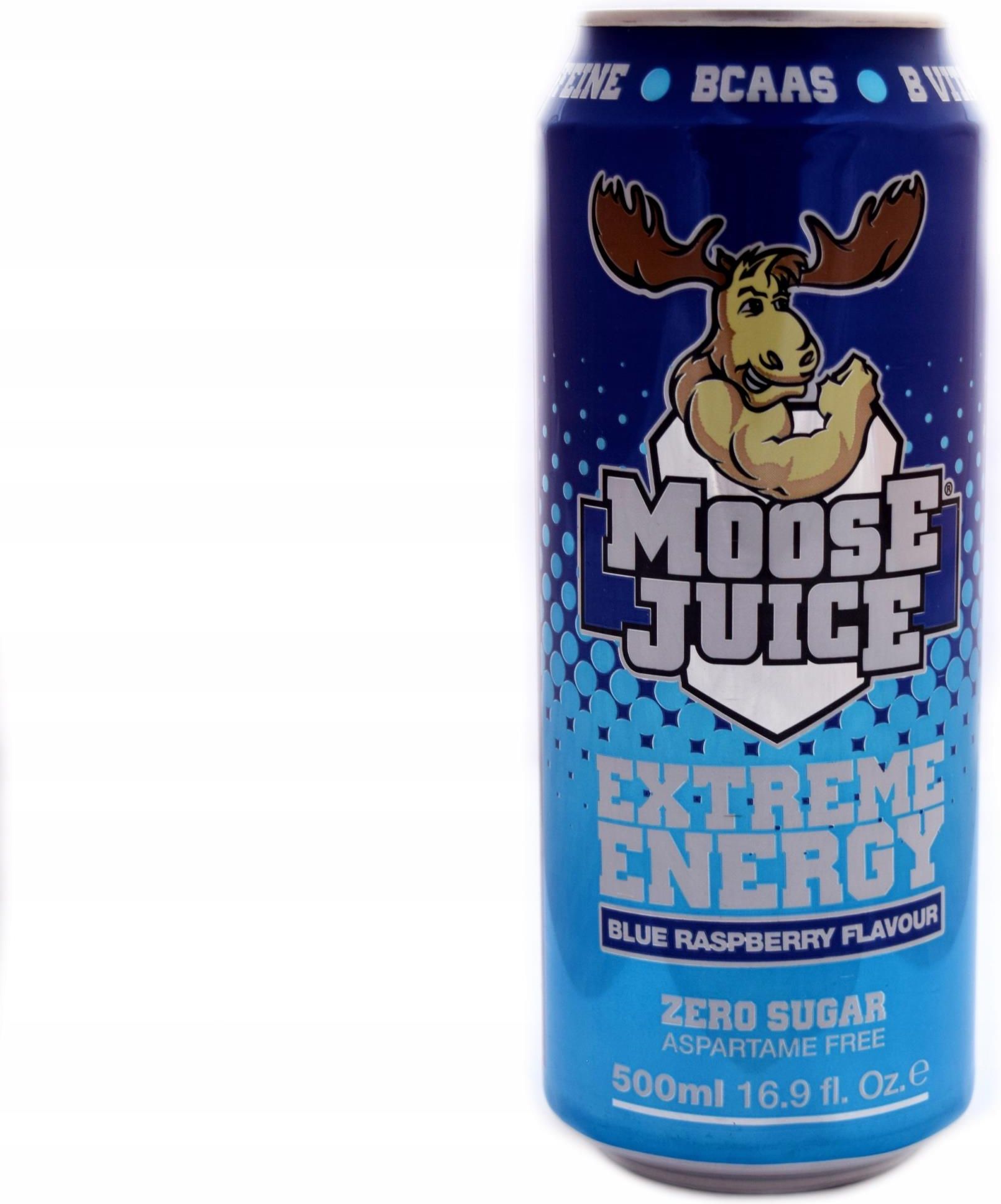 Muscle Moose Juice 500ml Low Calorie Energy Drink Ceny i opinie