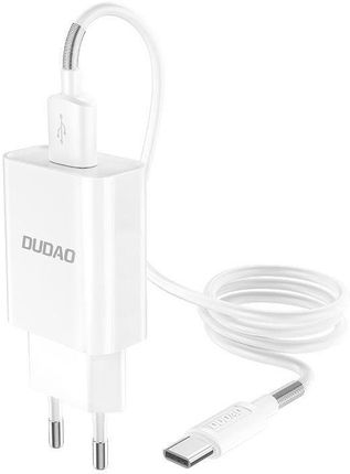 Dudao Eu 5V/2.4A Qc3.0 Quick Charge 3.0 Kabel Usb Typ C Biały (A3Eu + Type-C White) (HT411)