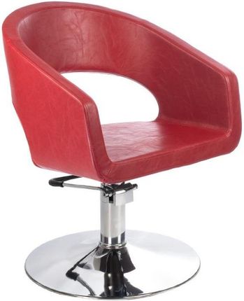 Fotel Fryzjerski Paolo Bh-8821 Czerwony