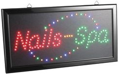 Zdjęcie Tablica Świetlna Led Szyld Salon Spa Przedsprzedaż - Sośnicowice