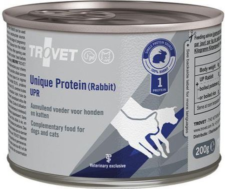 Trovet Unique Protein Rabbit Upr Królik 200G