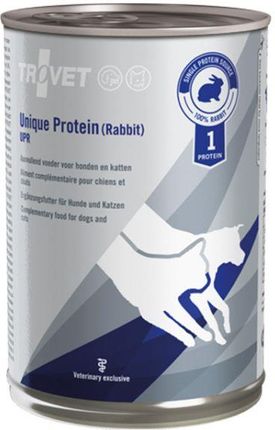 Trovet Unique Protein Rabbit Upr Królik 400G