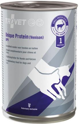 Trovet Unique Protein Venison Upv Dziczyzna 400G