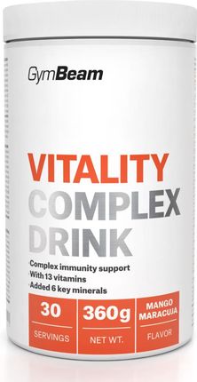 GymBeam Vitality Complex Drink 360G Marakuja Mango