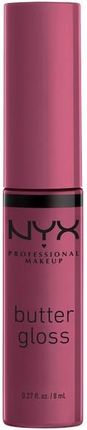 NYX Professional Makeup Butter Gloss Błyszczyk do ust 41 Cranberry Pie 8 ml