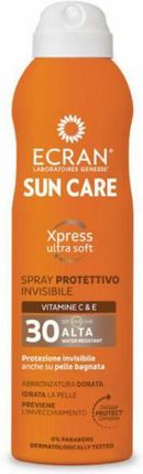 Ecran Spray Z Wysoką Ochroną Przeciwsłoneczną Z Filtrem Spf 30 Sun Lemonoil Spray Protector Invisible 250 Ml