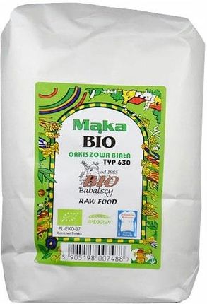 Mąka orkiszowa biała typ 630 Bio 1kg Babalscy