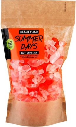 Beauty Jar Orzeźwiające Kryształki Do Kąpieli Z Olejem Ze Skórki Pomarańczowej Summer Days Energizing Bath Crystals With Orange Peel Oil 600 g