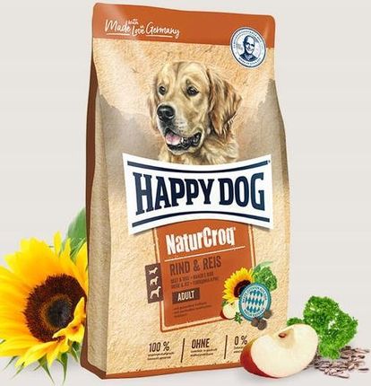 Happy Dog Naturcroq Wołowina/Ryż 15Kg