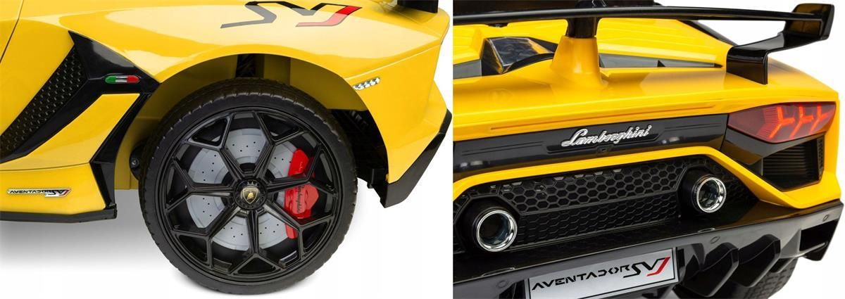 Toyz Pojazd Na Akumulator Lamborghini Żółty - zdjęcie 3 Toyz Pojazd Na Akumulator Lamborghini Żółty