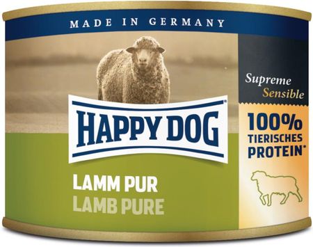 Happy Dog Pur Lamm Jagnięcina 100% Mięsa 200G