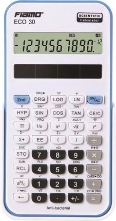 Fiamo Eco 30 Anti-Bacterial Calculator Blue