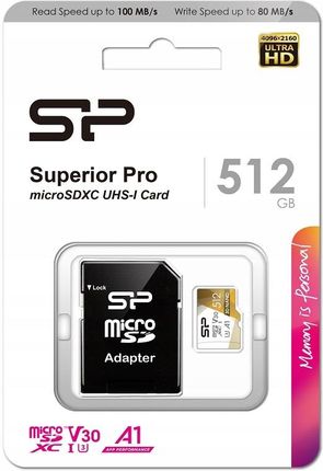 Silicon Power microSDXC 512GB V30 A1