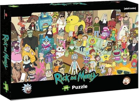 Winning Moves Puzzle Rick&Morty 1000El.