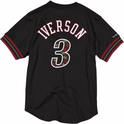 Mitchell & Ness T-Shirt Męski Nba Philadelphia 76Ers Allen Iverson