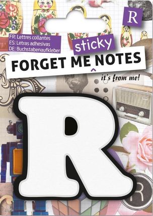 If Forget Me Sticky Notes Kart Samoprzylepne Litera R