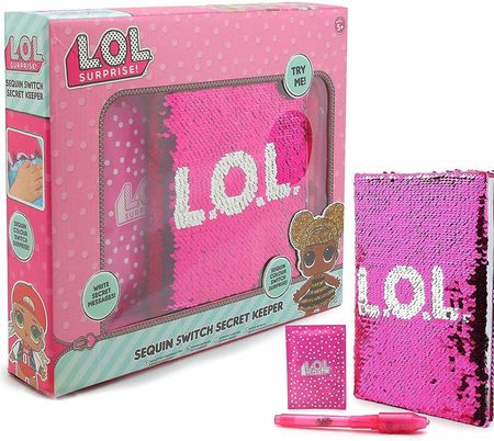 Mga Entertainment Lol Surprise Pamiętnik Cekinowy + Długopis Uv