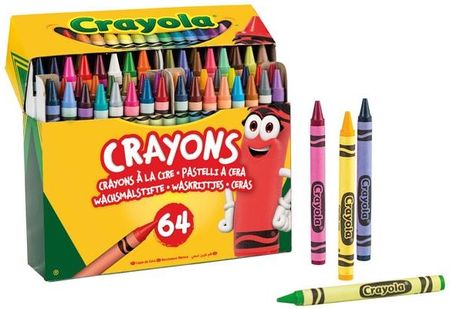 Kolorowe Kredki Woskowe Crayola (64 Pcs)