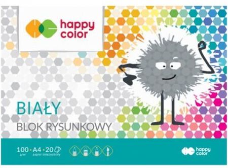 Happy Color Blok Rysunkowy Bały Premium 100G 20 Arkuszy