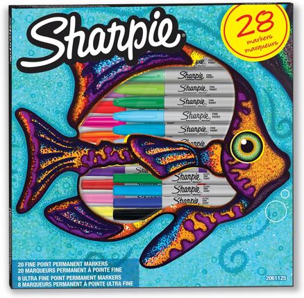 Markery Sharpie Ryba Fish 28 Kol 2061125 