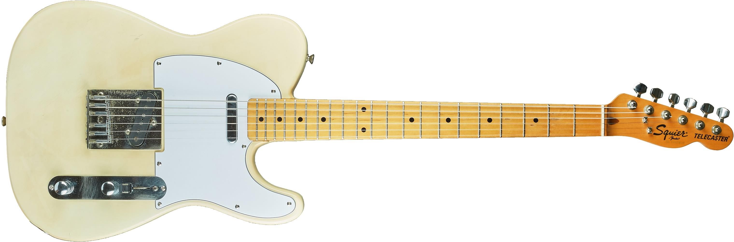 squier telecaster cream