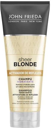 John Frieda Sheer Blonde Highlight Activating Brightening Shampoo Lighter Blondes Szampon 250 ml