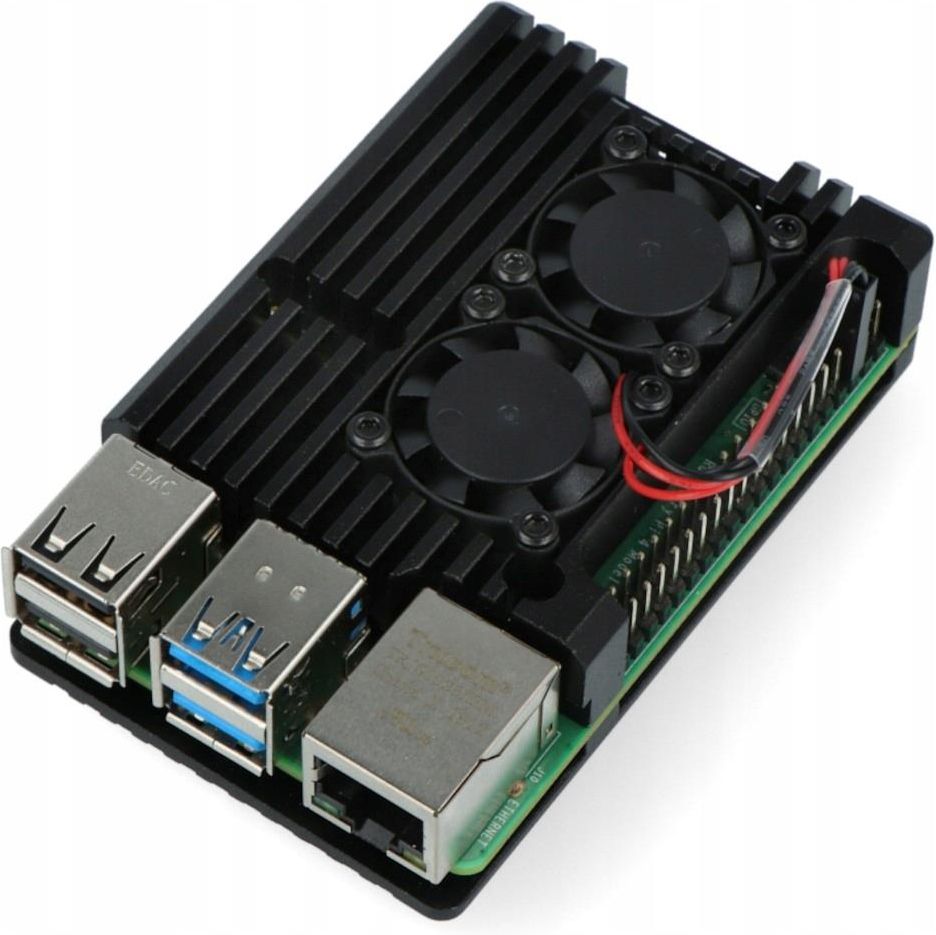 ZESTAW Z RASPBERRY PI 4B 2GB RAM OBUDOWA AKCESORIA 9340043019