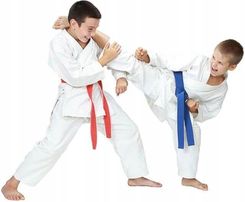 Zdjęcie Kimono Do Karate Karatega Dla Dzieci + Pas 160 Cm 9293515403 - Tyczyn