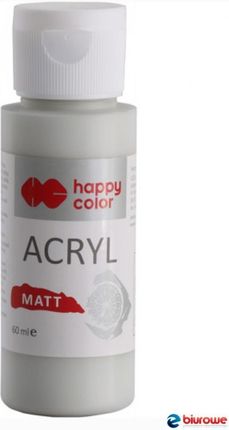 Happy Color Farba Akrylowa Matt Szara Ostryga 60Ml (0060-180)
