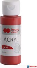 Zdjęcie Happy Color Farba Akrylowa Matt Dojrzała Żurawina 60Ml (0060-129) - Tłuszcz