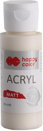Happy Color Farba Akrylowa Matt Kremowe Cappucino 60Ml (0060-142)