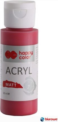 Happy Color Farba Akrylowa Matt Ognista Czerwień (0060-126)