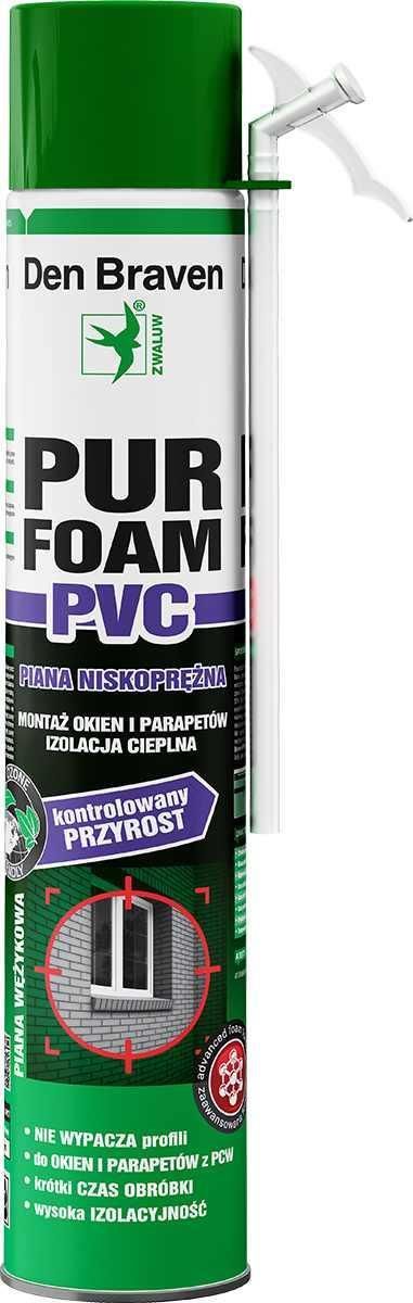 Den Braven PUR FOAM PREMIUM PVC 750ml - Opinie I Ceny Na Ceneo.pl