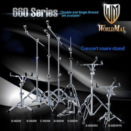 World Max C660W Cymbal Stand - statyw prosty
