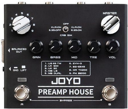 Joyo R-15 Preamp House - efekt gitarowy