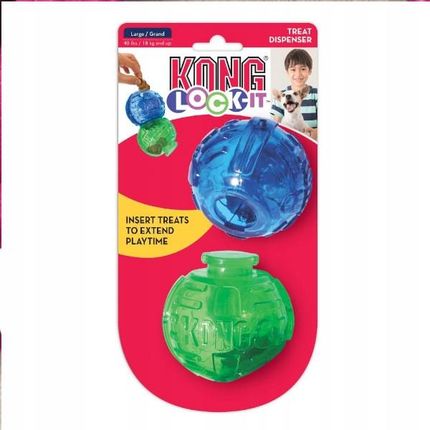 Kong Lock-it 2 częściowa zabawka na przysmaki L