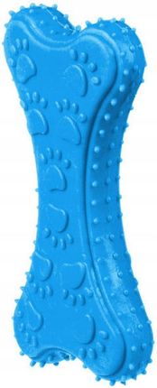Zabawka kość dla szczeniaka niebieska Barry 10cm