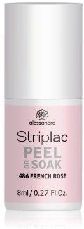 Alessandro Striplac Peel or Soak French Rosa Lakier do paznokci   8ml