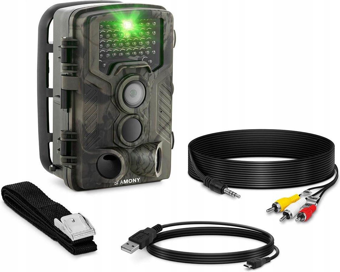 FOTOPUŁAPKA KAMERA LEŚNA FULL HD NOKTOWIZYJNA 8MP 9211207507 - zdjęcie 6 FOTOPUŁAPKA KAMERA LEŚNA FULL HD NOKTOWIZYJNA 8MP 9211207507