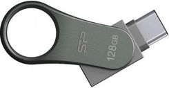 Silicon Power Mobile C80 128Gb srebrny