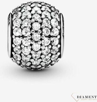 DIAMENT CHARMS MOMENTS BIAŁE PAVE