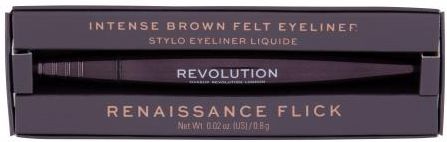 makeup revolution london Renaissance eyeliner 0,8 g dla kobiet Brown