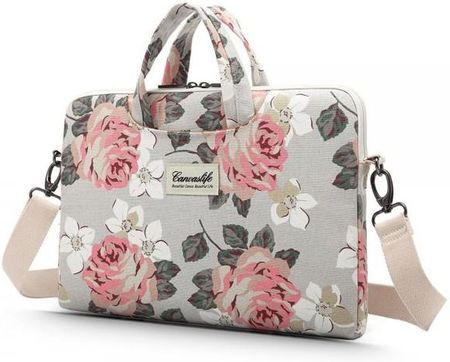 Canvaslife Briefcase 13-14" White Rose