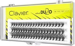 Zdjęcie clavier DU2O Double Volume MIX kępki rzęs 8mm 10mm 12mm - Żyrardów