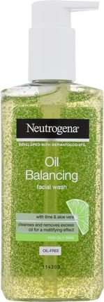 Neutrogena Oil Balancing Intense Repair żel oczyszczający do skóry tłustej 200 ml