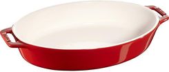 Zdjęcie Staub Owalny Półmisek Ceramiczny 2.3 L Czerwony - Jelenia Góra